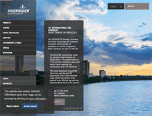 Tablet Screenshot of hoerbiger.com